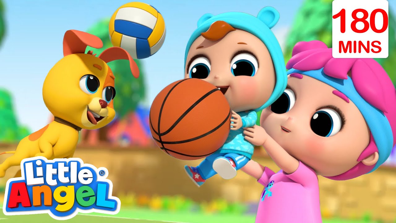 Bingo vs Baby John Sports Song Bingo and Baby John Little Angel