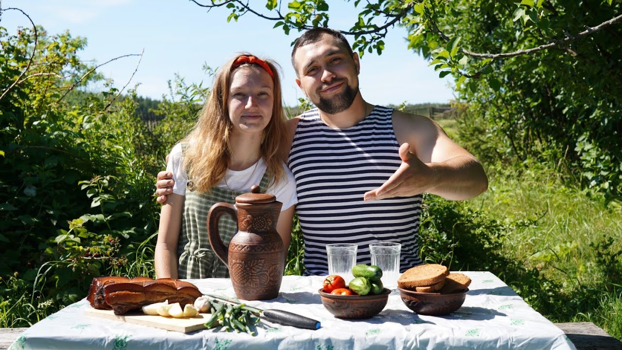 КУПИЛ 2 ДОМА В ДЕРЕВНЕ | САЛО ПО ЛЮБИМОМУ РЕЦЕПТУ | НАКРЫЛИ СТОЛ В ...