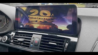 BMW X3 F25  X4 F26  12,25'  Android LCD panel Navigation System BMW