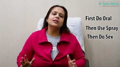 Precautions while using Delay Spray in Hindi || Dr. Neha Mehta