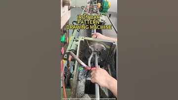 Iron Bar Pattern Drawing Machine 
