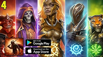 Best Rpg Game Mobile Blitz: Rise of Heroes Android ios Gameplay Online Multiplayer Part 4