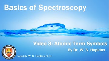Basics 3 - Atomic Term Symbols