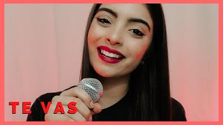 Video thumbnail of "Te vas - Americo (Cover) - Amorina"