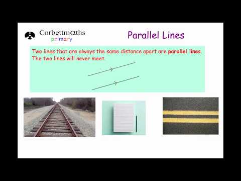 Parallel and Perpendicular Lines - Primary