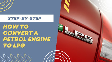 Step-by-step process of converting a petrol engine to LPG!