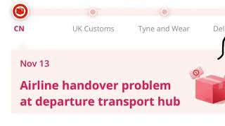Airline Handover Problem At Departure Transport Hub Meaning On AliExpress