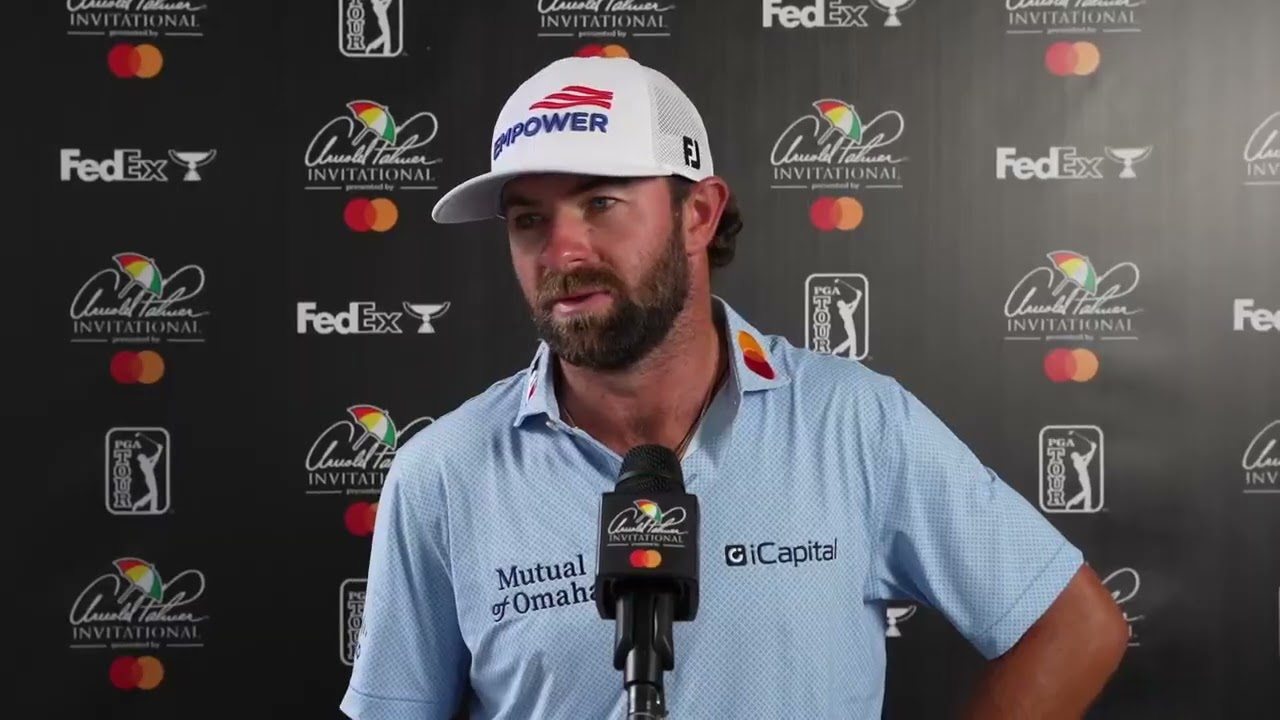 Кэмерон Янг предупреждает игроков перед началом турнира THE PLAYERS.