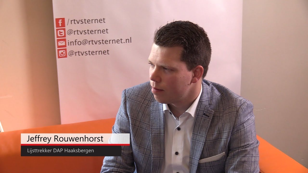 RTVSternet 20180301 Interviews Lijsttrekkers DAP Jeffrey Rouwenhorst tv