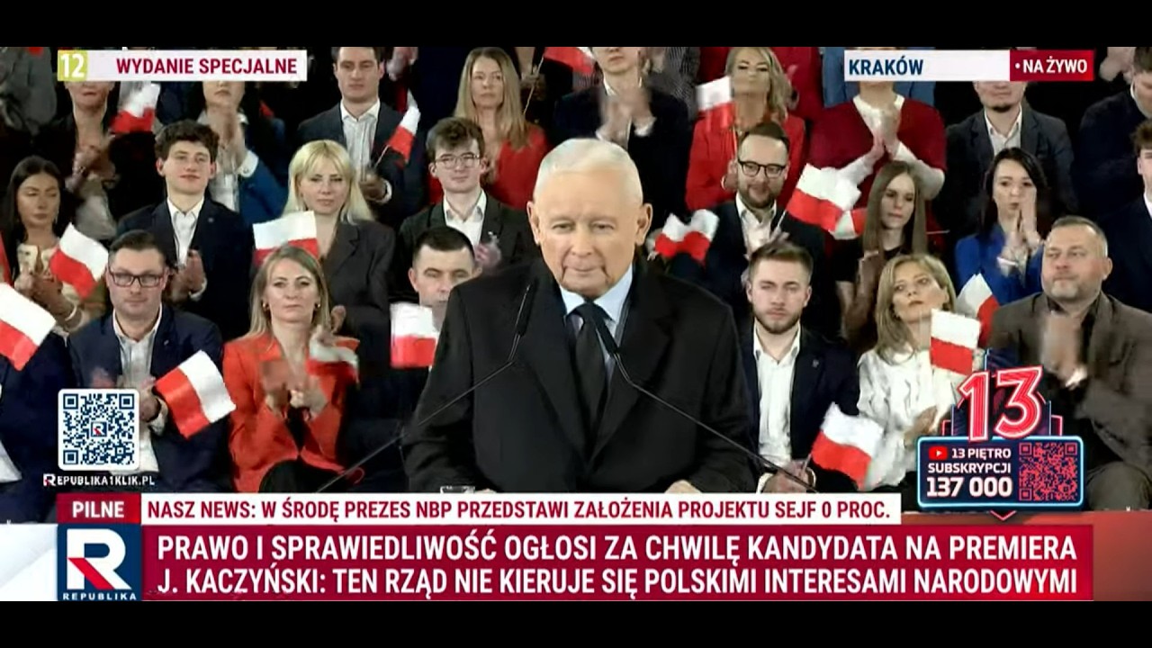 MOCNE! Kaczyński: „Ten rząd nie kieruje się POLSKIM INTERESEM”. Czas na wielką naprawę!