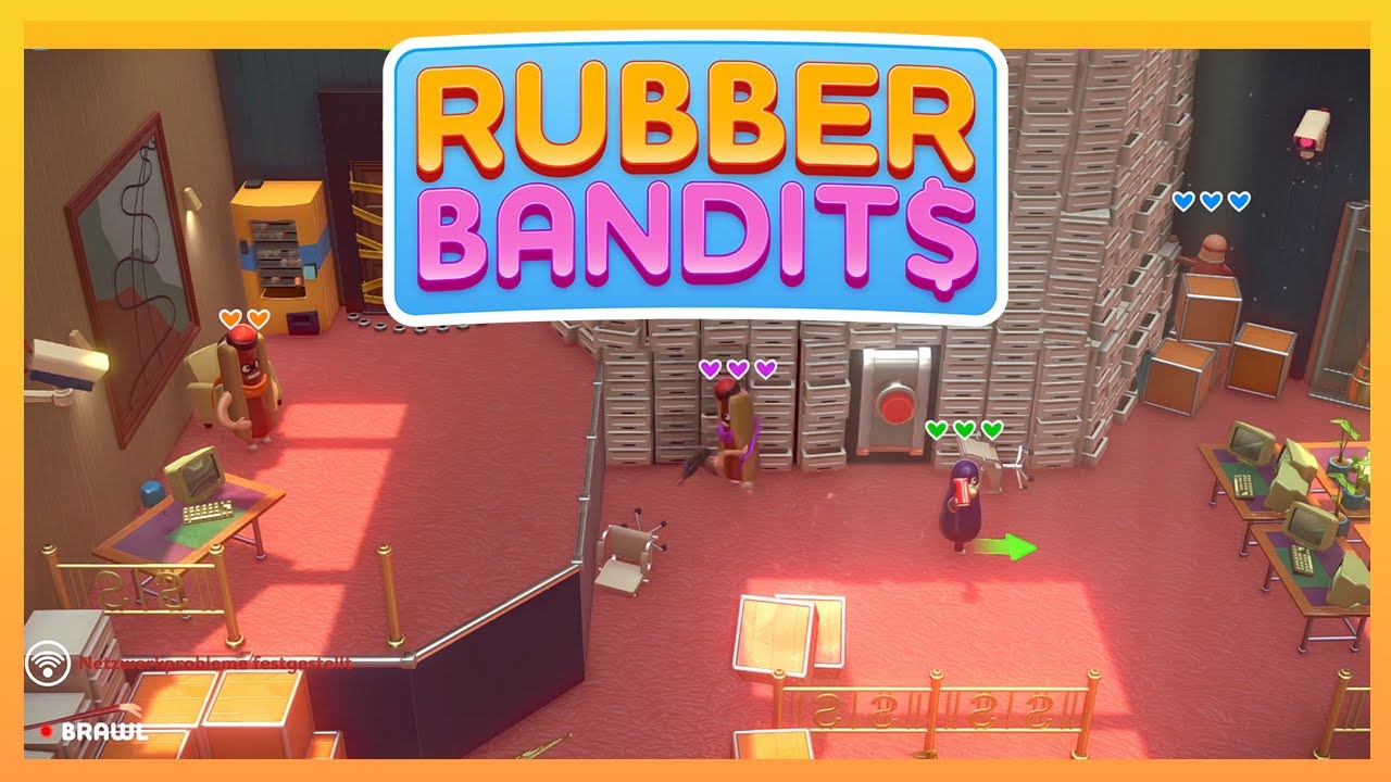 Das Ultimative Brawl Game Gefängnisausbruch & Beutezug Rubber