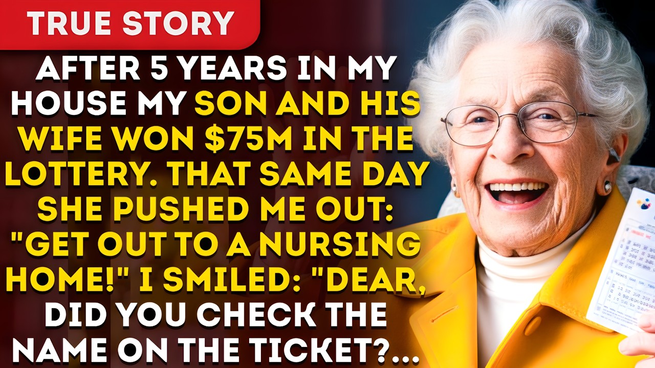 After 5 Years Of Living In My House, My Son And His Wife Won $75m In The Lottery. That Same...