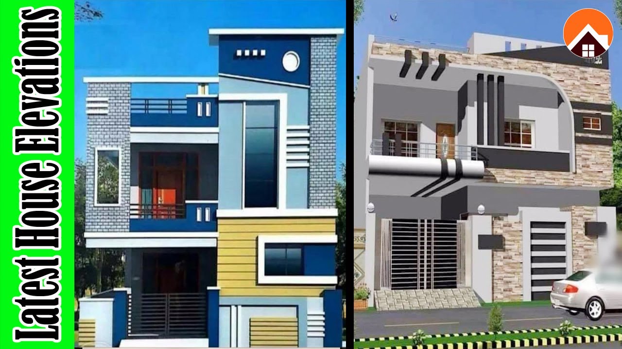 Best Individual house elevation designs | two floor house elevation