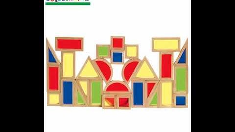 Guidecraft Rainbow Blocks