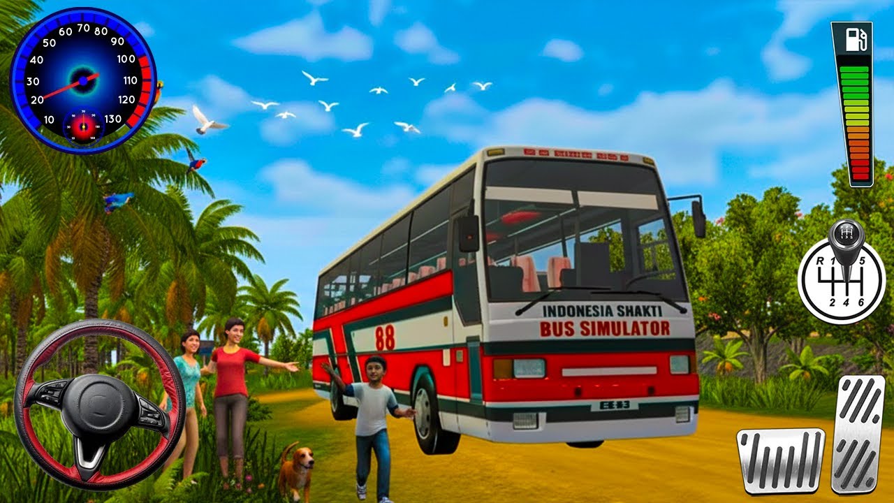 Extreme Heavy Bus Driving 2026 | Offroad Bus Simulator 3D 