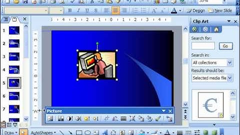 PowerPoint 2003 Tutorial Inserting Movies Microsoft Training Lesson 11.1