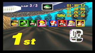 Mario Kart 64 Star Cup (EXTRA) - Full Playthrough (No Commentary)
