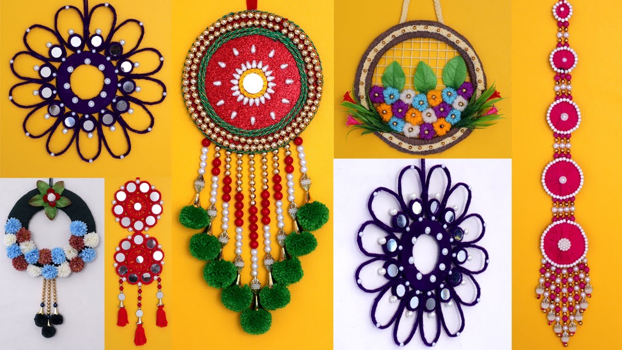 WOW! Beautiful Wall Hanging DIY Room Decor!! DIY Craft Ideas YouTube
