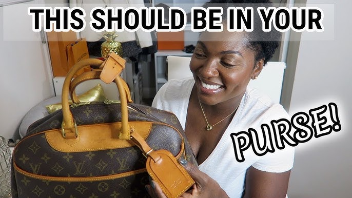 What's in my purse featuring my Louis Vuitton Delightful PM 