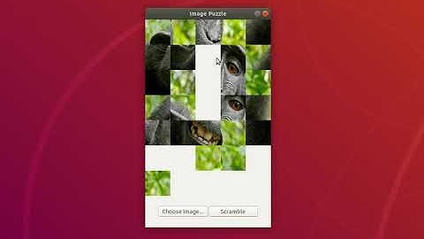 GTK image puzzle