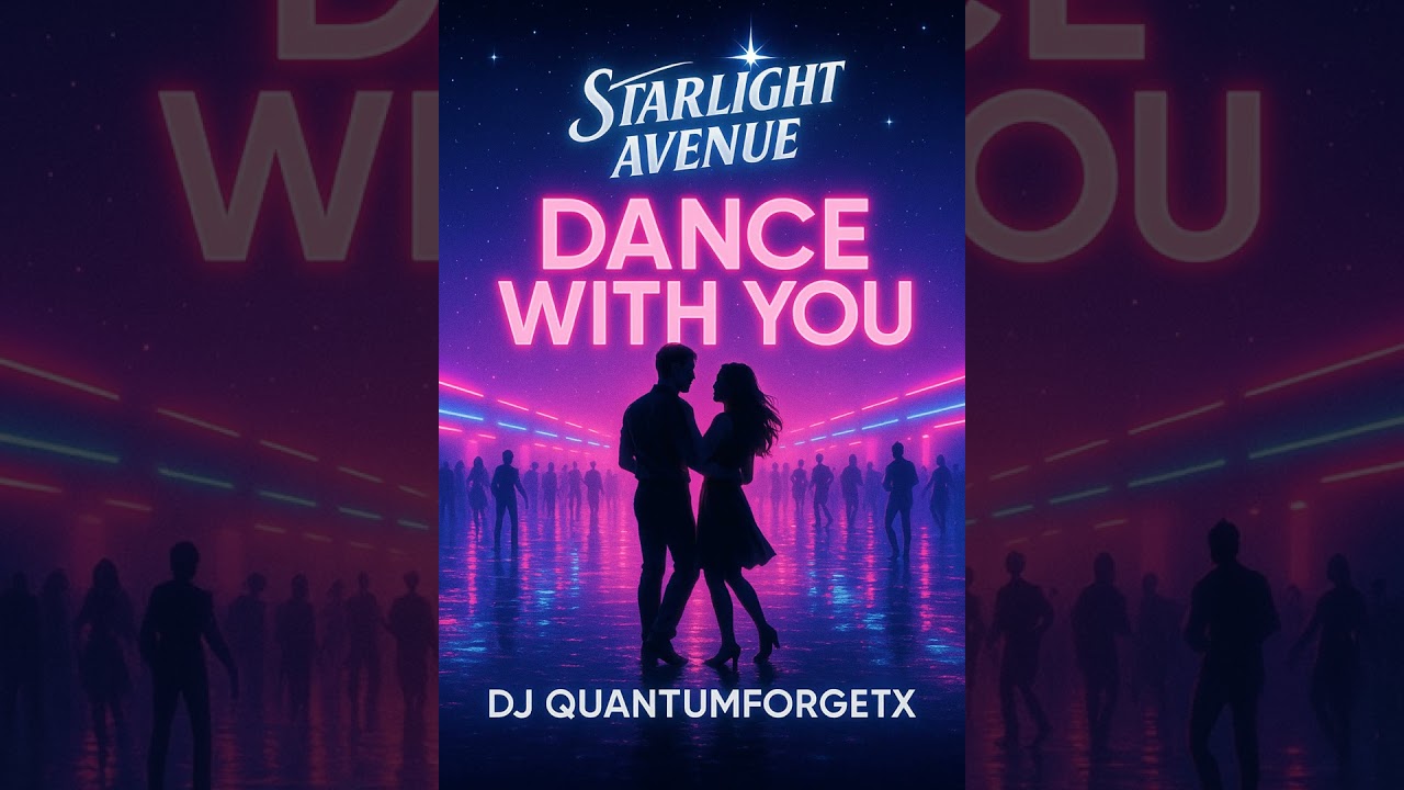 Dance With You – DJ QuantumForgeTX × Starlight Avenue | 80s Euro Disco Revival