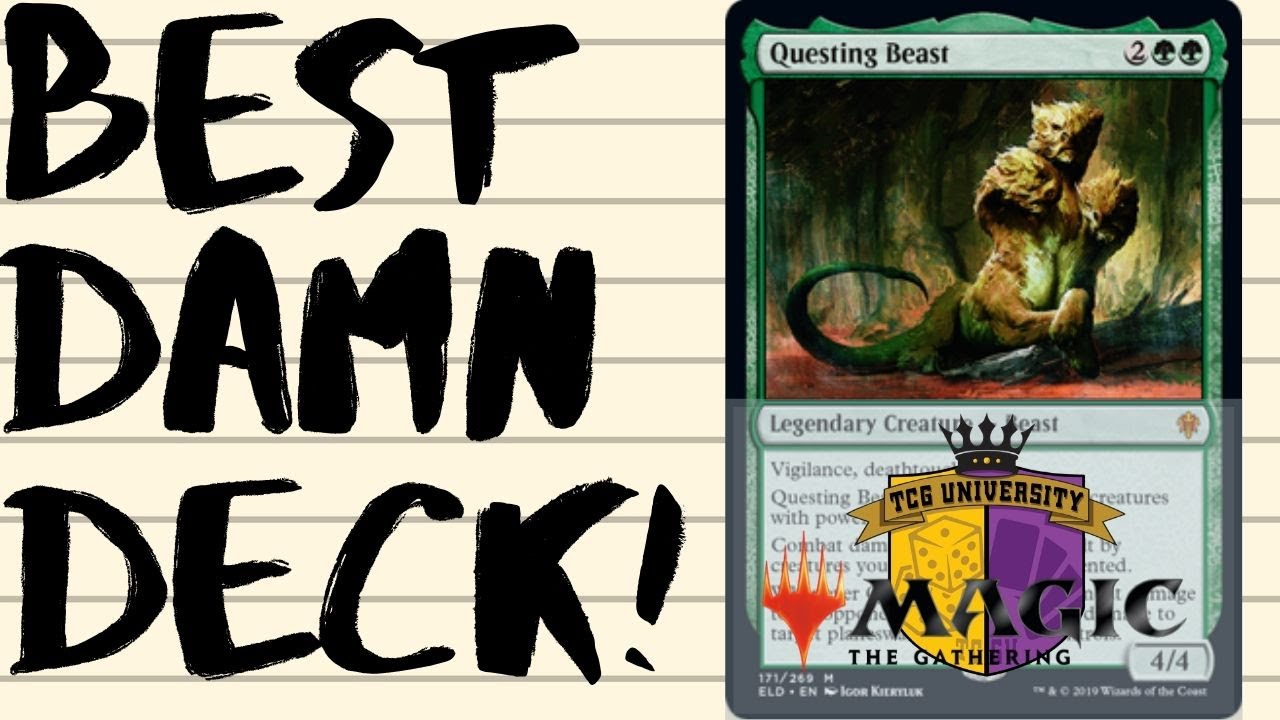 Questing Beast is the BEST DAMN DECK in MTG: BRAWL!!!
