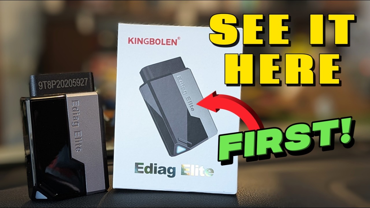 We check out the BRAND NEW Kingbolen Ediag Elite - See it FIRST HERE