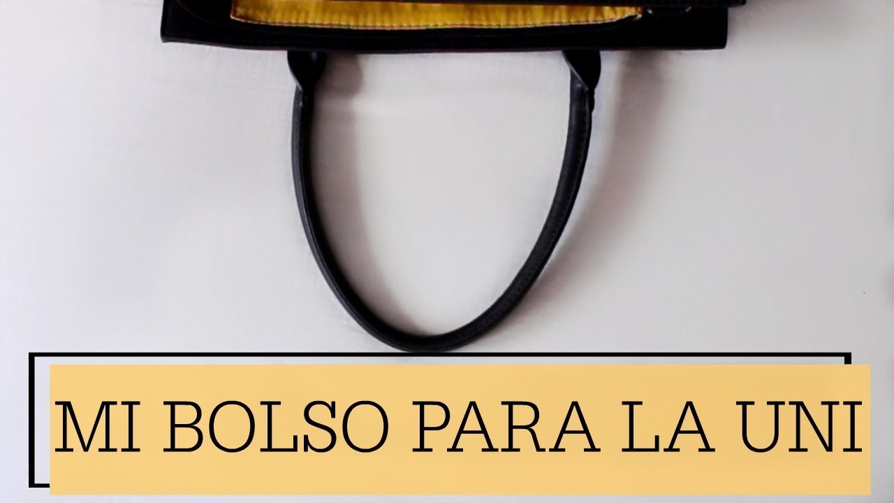 ¿QUÉ LLEVO EN MI BOLSO PARA LA UNIVERSIDAD?  | #BackToSchool2018