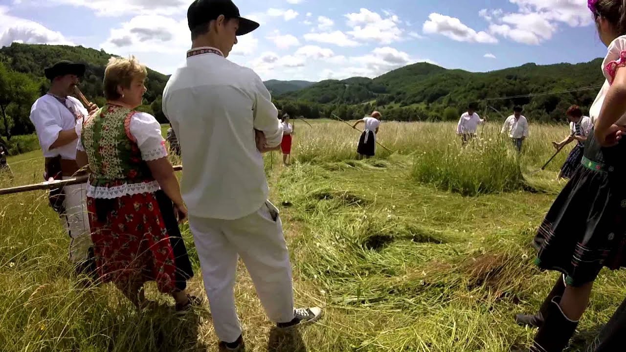 Majstrovstvá v kosení ručnou kosou - Ostrý Grúň