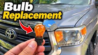 Toyota Tundra Front Blinker Turn Signal Bulb Replacement