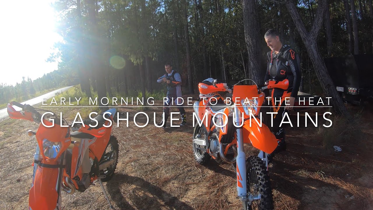 Glass House Mountains riding WR450F with mates on new KTM 450 EXC YouTube