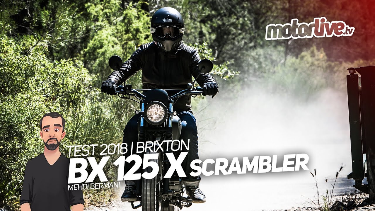 BRIXTON BX 125 X SCRAMBLER - La ville autrement | TEST 2018
