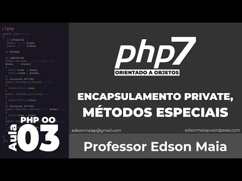 Vídeo: O que é público / privado protegido em PHP?