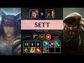 Sett Top vs Gangplank - VN Grandmaster Patch 25.20