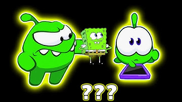 🔥 Om Nom & Nibble Nom Video Game & Give Me Sound Variations in  49 seconds