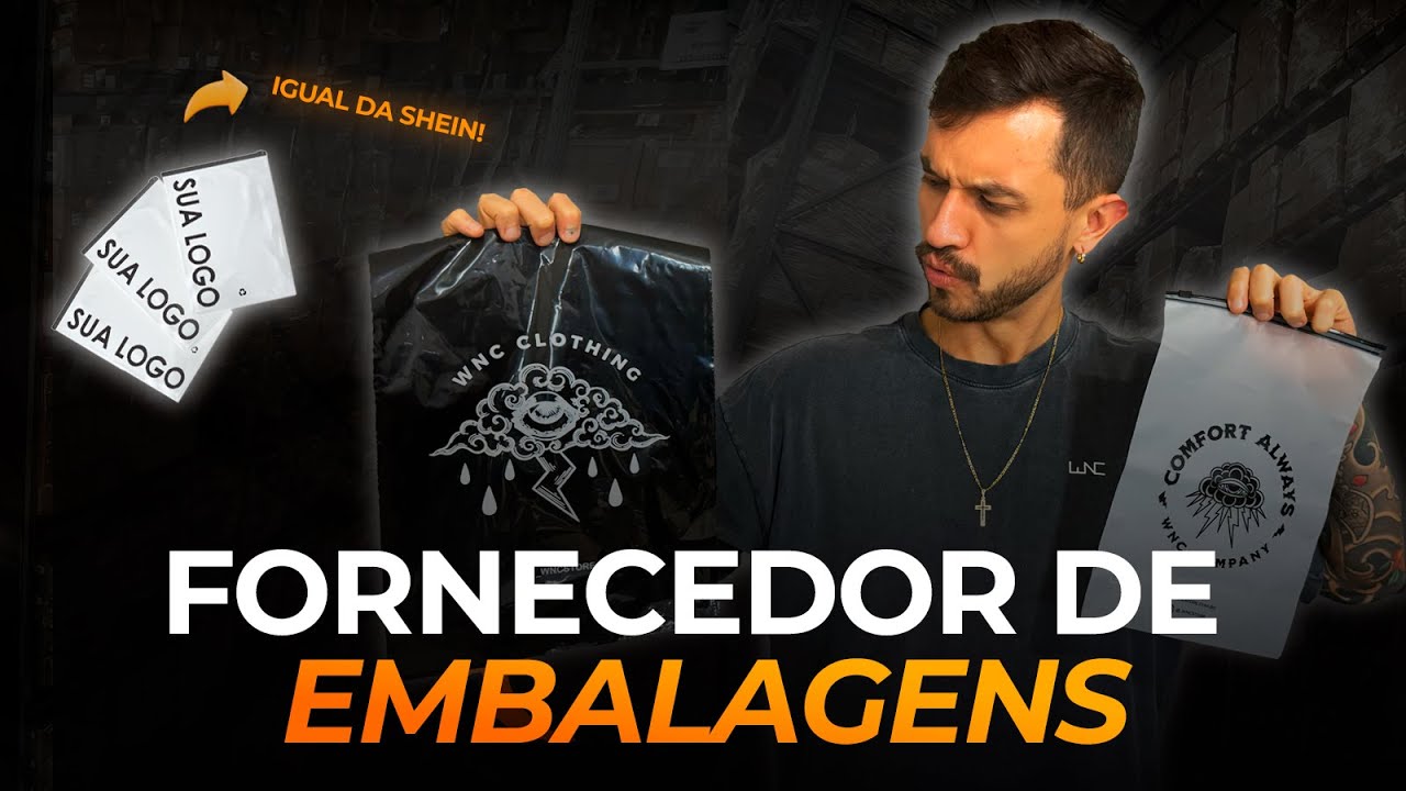 EMBALAGENS PERSONALIZADAS PRA SUA MARCA DE ROUPAS | FORNECEDORES