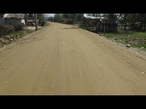 नियम मिच्दै धनगढीमा सडक कालोपत्रेको तयारी