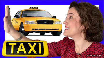 ¿Cómo llaman los británicos a un taxi?