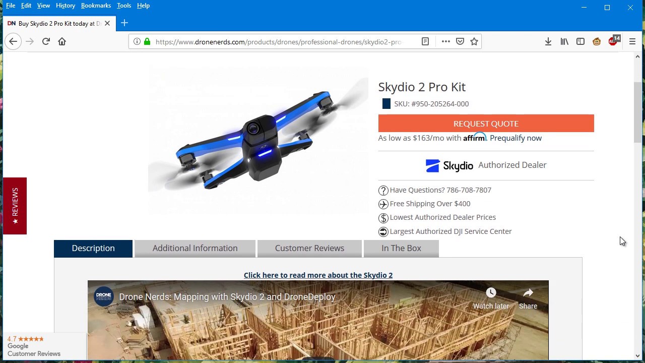 Skydio 2 Professional version