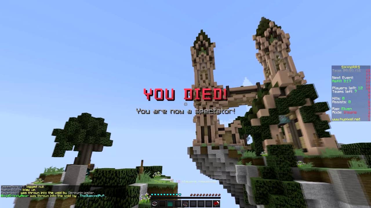 FUNNY MOMENTS COMPLETION WITH DJTASTY [HILARIOUS] | Minecraft Hypixel SKYWARS