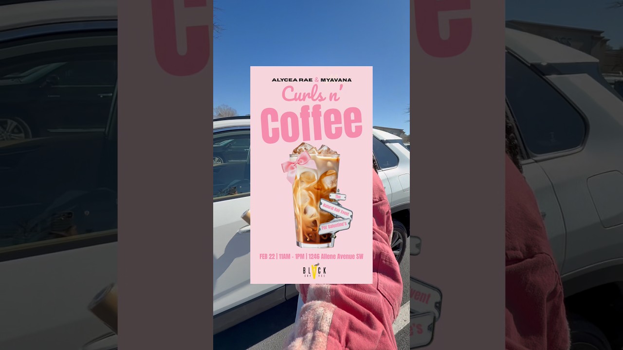 Curls n’ Coffee | Мероприятие ко Дню святого Валентина для подруг ☕️💕✨ 