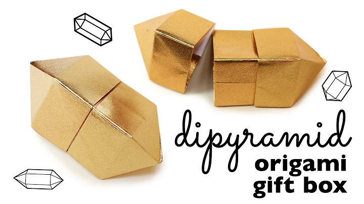 Origami Gem Box Instructions - DIY Tutorial - Paper Kawaii