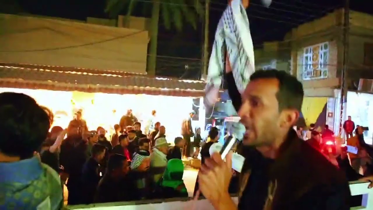  ناحية الوحدة يخرجون ويستنكرون على العدوان ضد الجمهورية الاسلامية واستهداف السيد علي الخامنئي