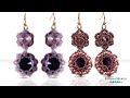 Rose Bouquet Earrings - DIY Jewelry Making Tutorial by PotomacBeads