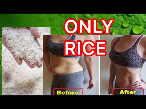 REMOVE STOMACH FAT AND LOOK BEUTIFUL AND YOUNG WITH JUST ONLY ONE TABLE SPOON OF RICE