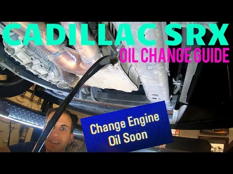 2010-2016 Cadillac SRX COMPLETE Oil Change & Oil Life Reset Guide!