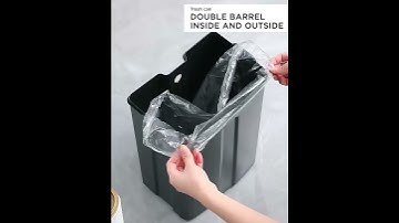 Joybos®Step on stainless steel trash can-12L✨✨✨