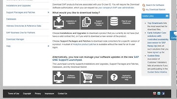 SAP Fiori Administration - 002  SoftwareMedia required for Fiori Installation
