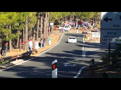 Accidente sergio vallejo  rally canarias 2015