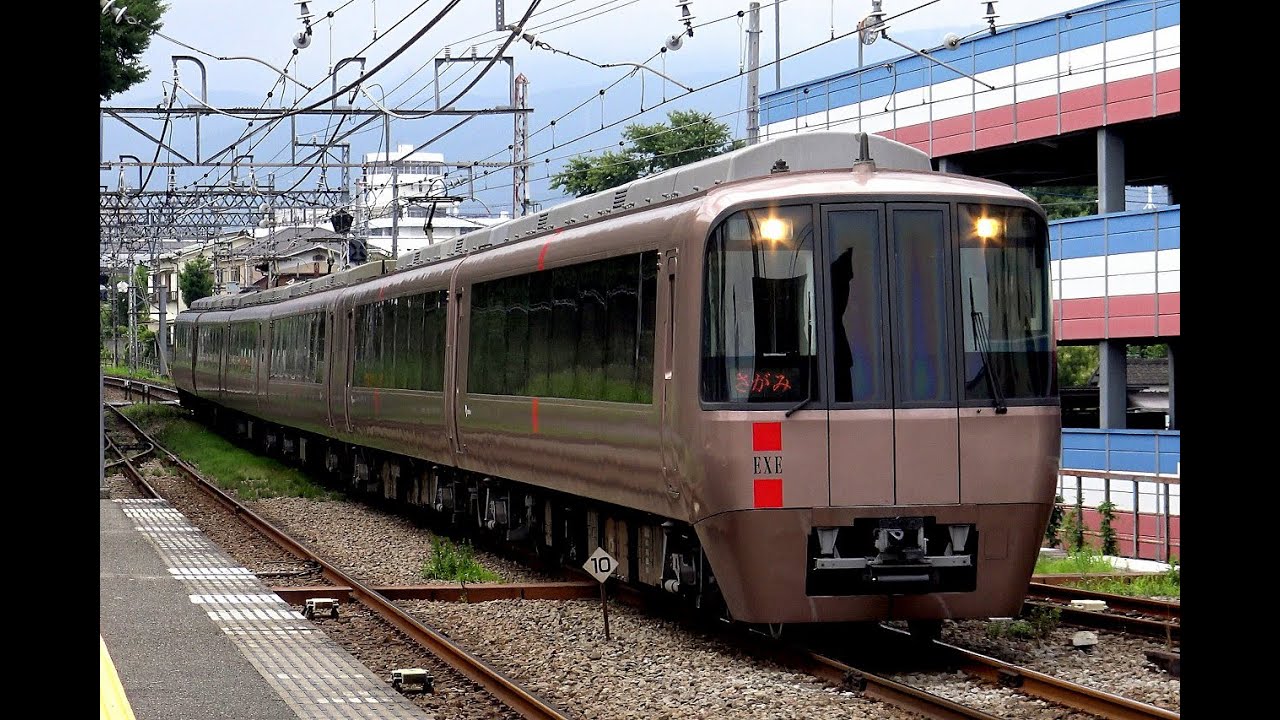 【4K】響くVVVFサウンド!小田急30000形 特急ロマンスカーEXE(東芝3レベルIGBT-VVVF) 到着・発車シーン集